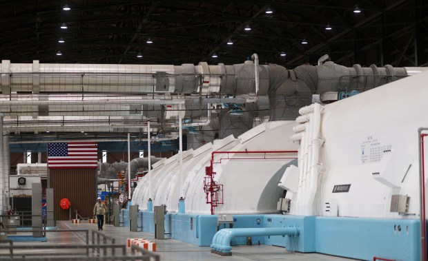 Turbine unit at Diablo Canyon power plant on Monday, February. September 9, 2026 in San Luis Obispo, California (Aric Crabb/Bay Area News Group)
