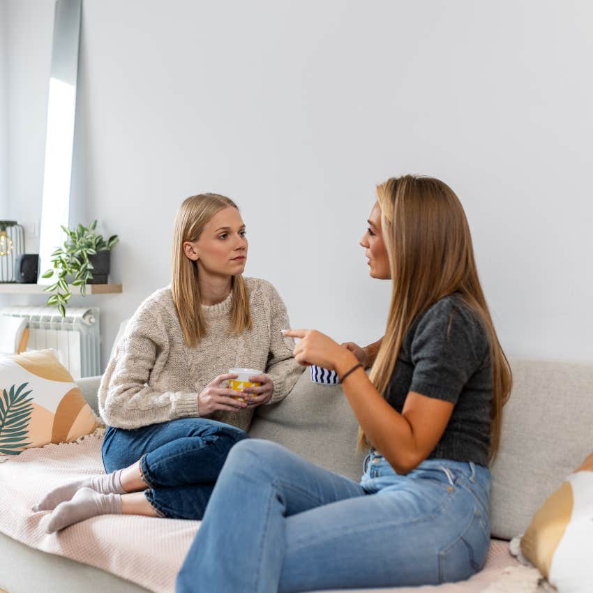 Intelligent women having deep conversations