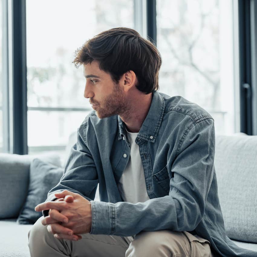 Intelligent men overanalyze previous conversations