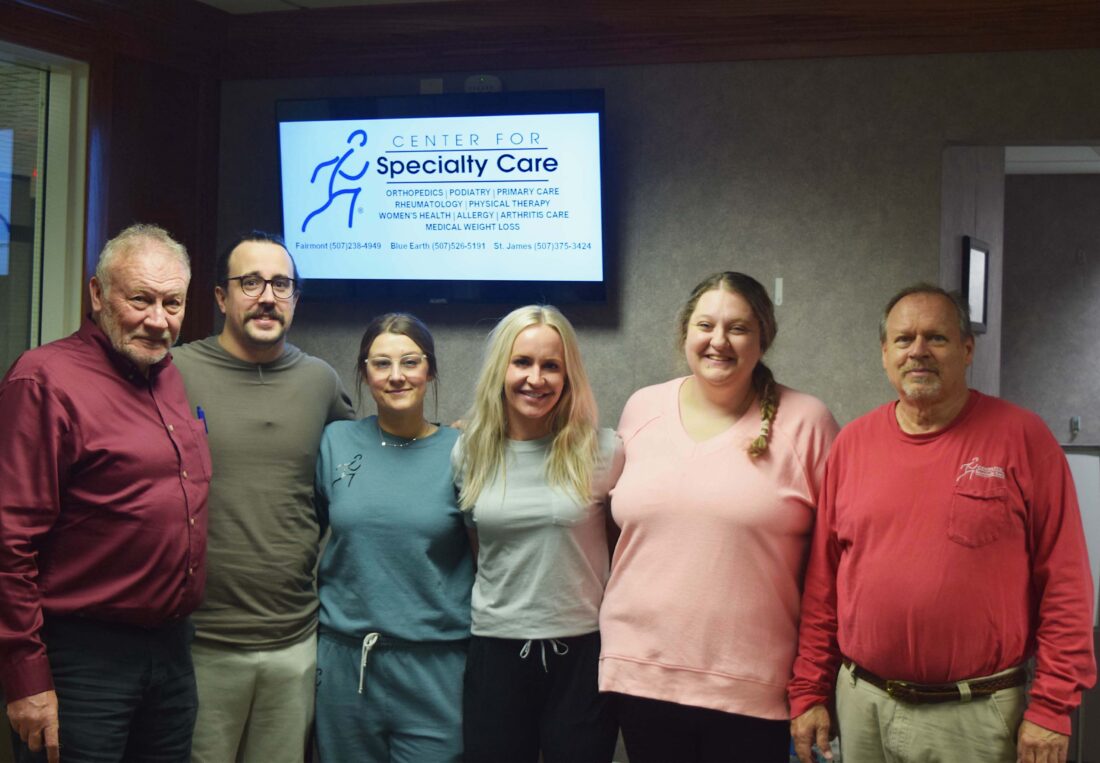 Center for Specialty Care's Fairmont site is closed.