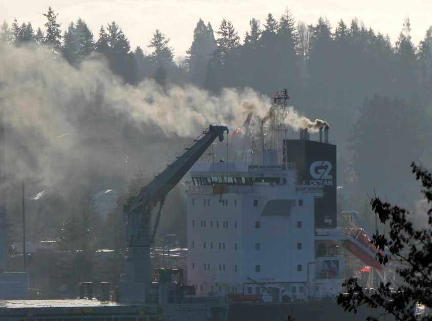 Policy aimed at limiting air pollution allows dumping of toxic materials into Salish Sea