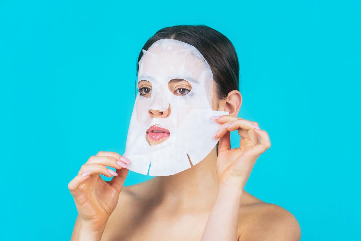 An estimated 1 million sheet masks are thrown away every day (A24/YouTube)